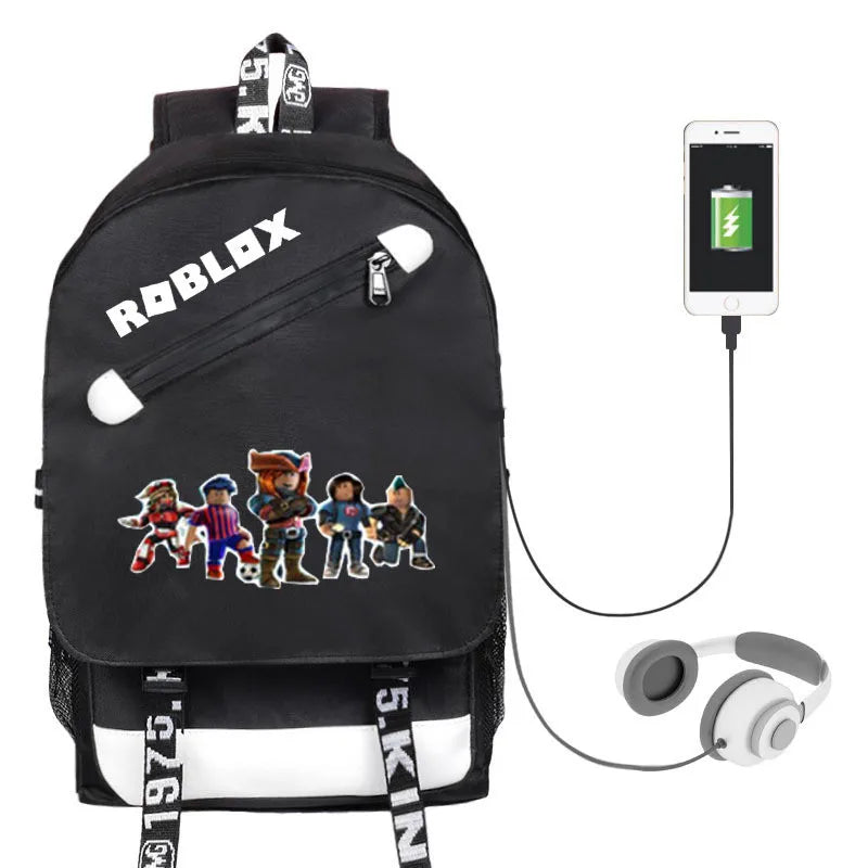 Teenagers Canvas Student Backpack For Boy Girl School Bag Women Bagpack