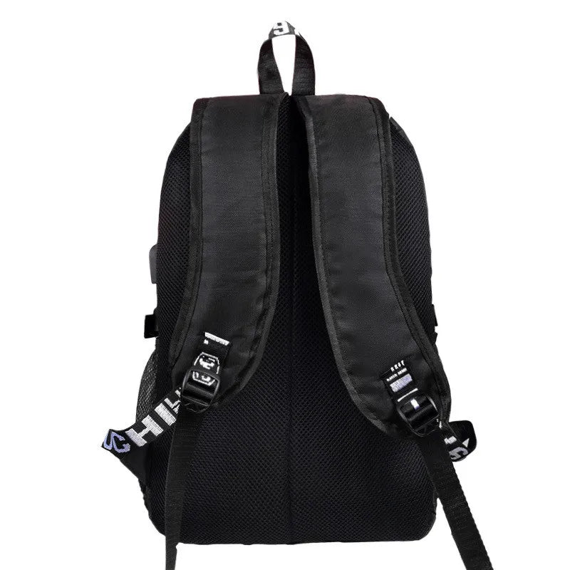 Teenagers Canvas Student Backpack For Boy Girl School Bag Women Bagpack