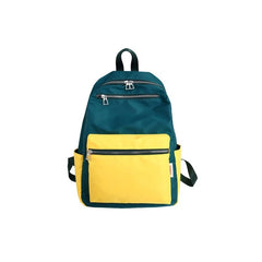 Nylon School Bag Female Backpack Casual Large Capacity for Teenage Girls