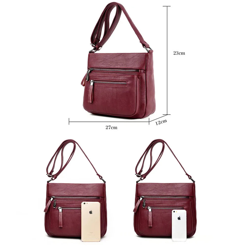 Small Crossbody Bags For Women Leather Shoulder Bag
