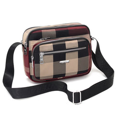 Women Plaid Pattern Composite Bag Shoulder Bags Ladies Handbags Crossbody Bags