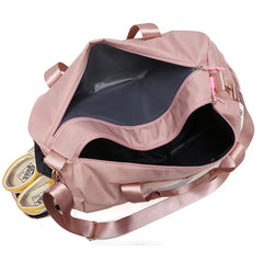 Waterproof Nylon Women Travel Bag Large-capacity Duffle Bags