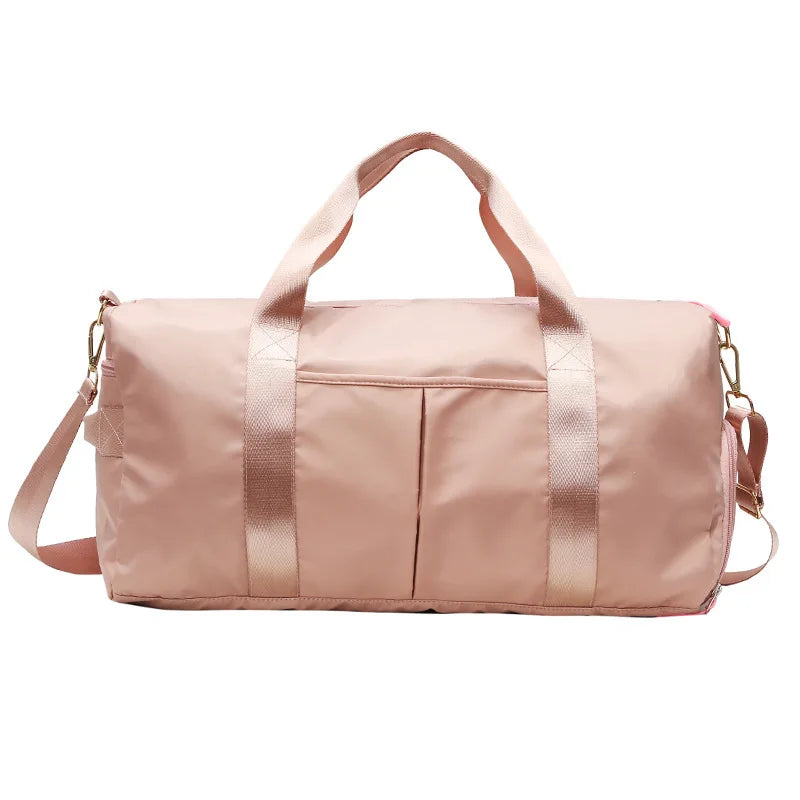 Waterproof Nylon Women Travel Bag Large-capacity Duffle Bags