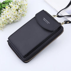 Women Wallet Small Shoulder Bag Multi-Function Phone Money Wallets Clutch