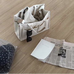 Hot Canvas Handbags Women Large Shopping Bag Reusable Shoulder Colour Jumbo Bags