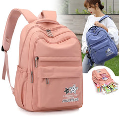 Nylon Backpack for School Student Large Capacity