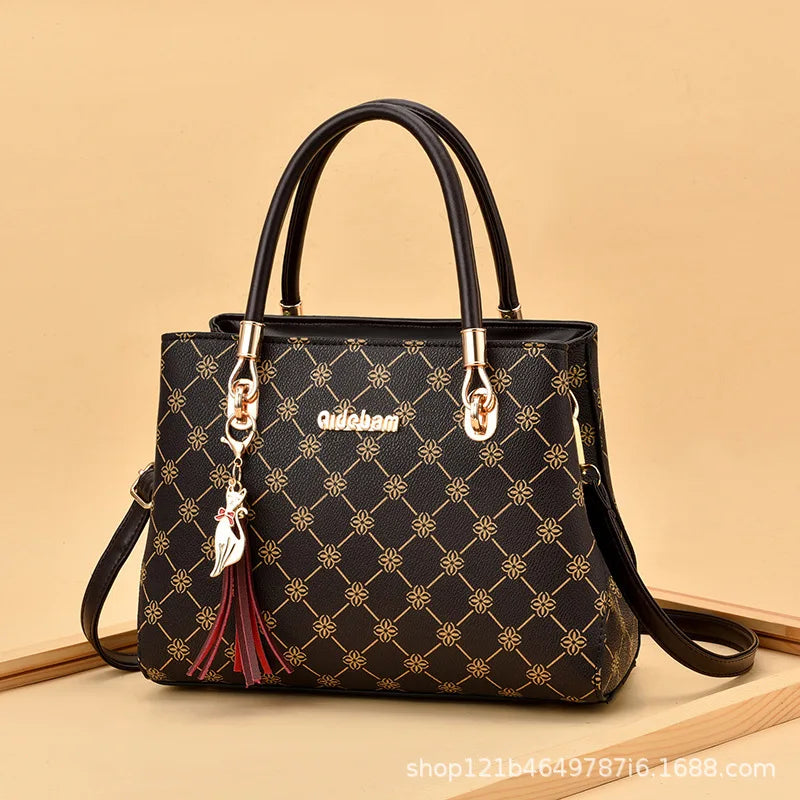 Large Capacity Women's Handbag, Shoulder Messenger Bag