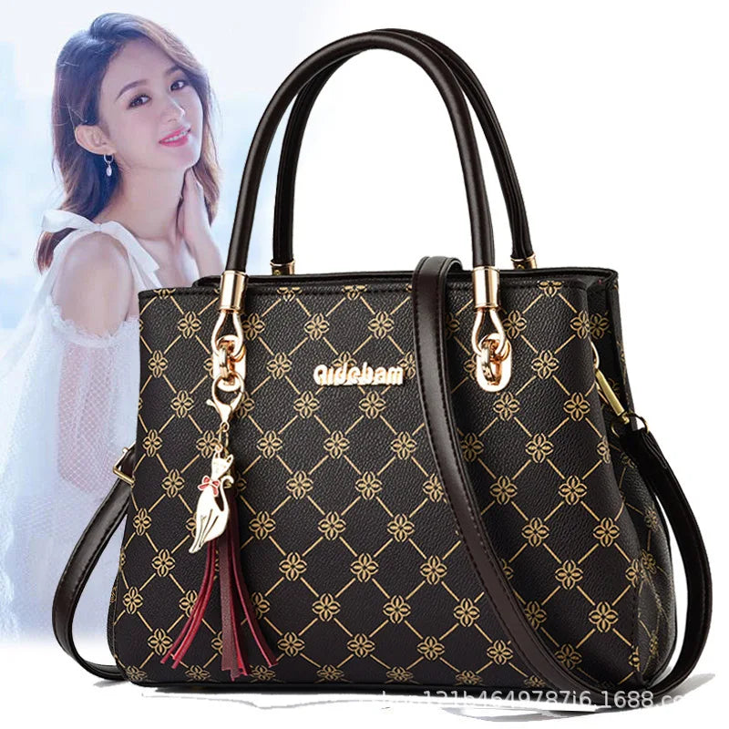 Large Capacity Women's Handbag, Shoulder Messenger Bag