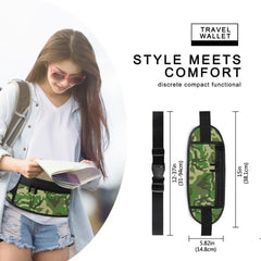 Waterproof Running Waist Bag Phone Holder Women Running Belt