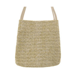 Women's Straw Bag Casual Woven Single Shoulder Bucket Bag
