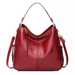 Women Crossbody Bag Casual Totes PU Leather Hobo Messenger Bag