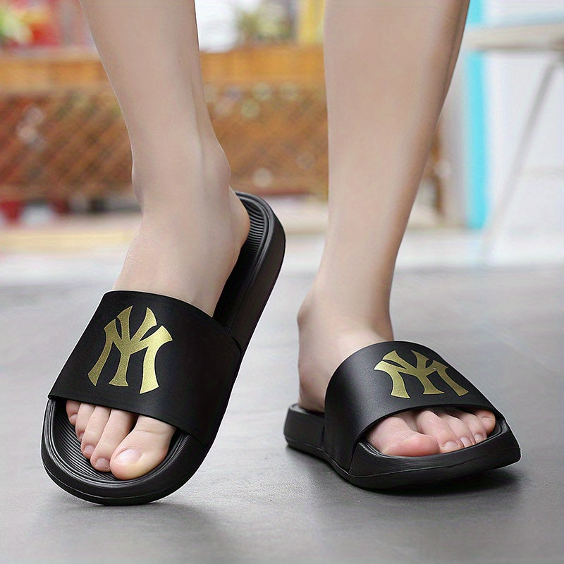 Men's Quick Drying Non Slip Slides for Summer