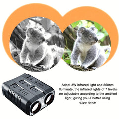 Night Vision Device with 3W 850nm Infrared Light, 128GB TF Card Support
