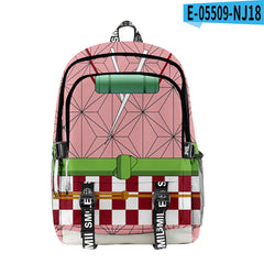 Demon Slayer Kimetsu No Yaiba Waterproof Backpacks