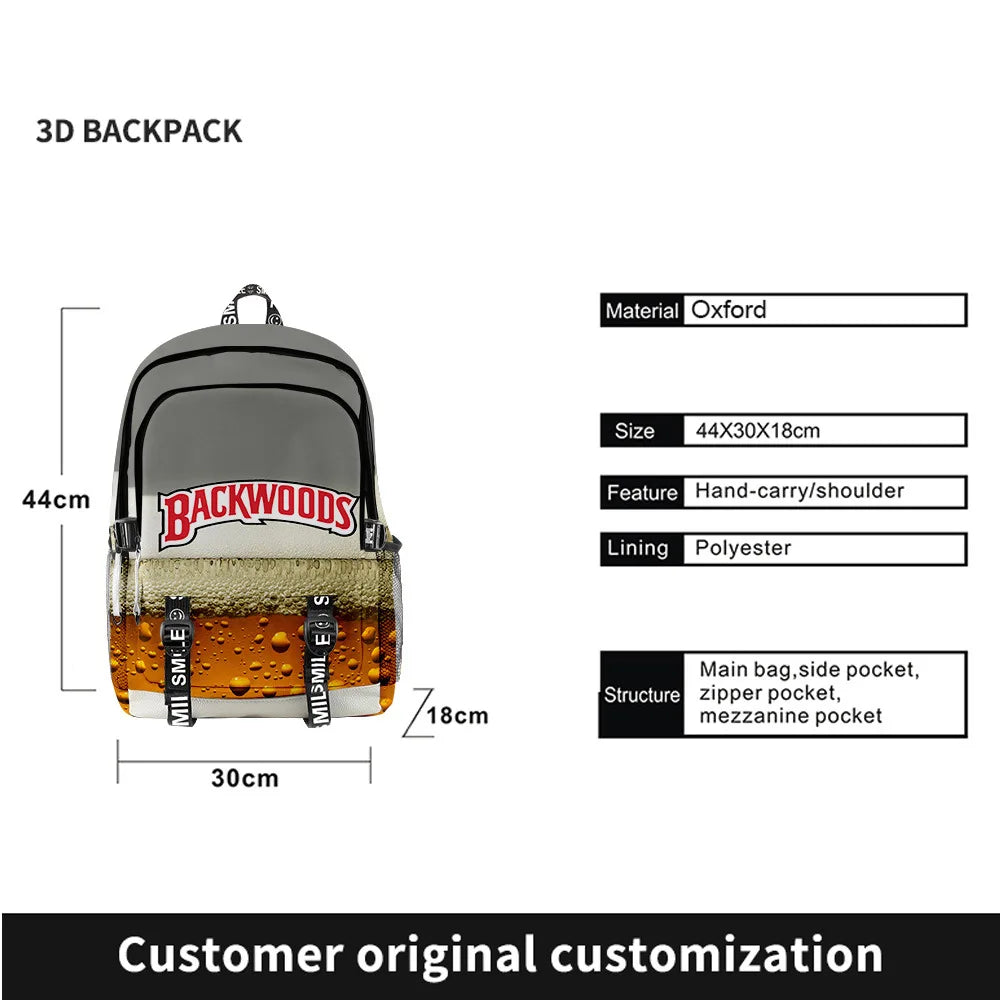 Demon Slayer Kimetsu No Yaiba Waterproof Backpacks