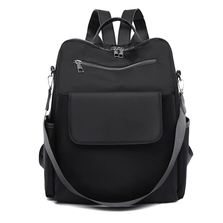 Oxford Cloth Women Backpack Multi-pocket Shoulder Bags