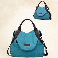 Large Capacity Casual Tote Women's Canvas Handbags