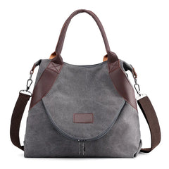 Large Capacity Casual Tote Women's Canvas Handbags