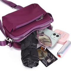 Casual Oxford Cloth Single Shoulder Bag Women Crossbody Messenger Bag
