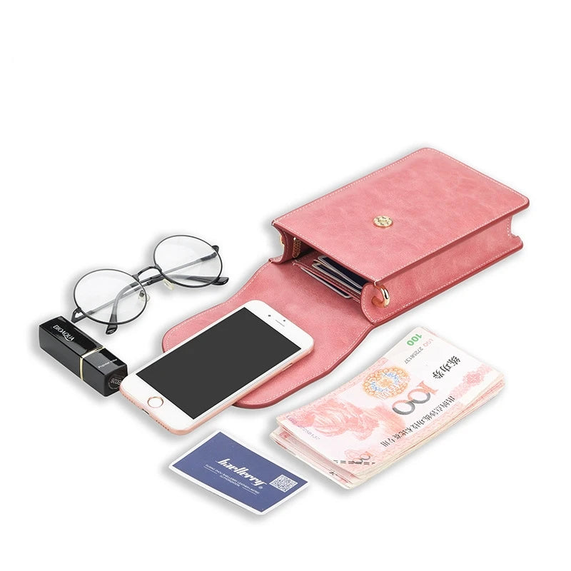 PU Crossbody Shoulder Bag for Women Ladies Handbag Girls' Purse Clutch