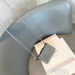Diamonds Evening Clutch Bag Women Pillow Small Totes Handbag