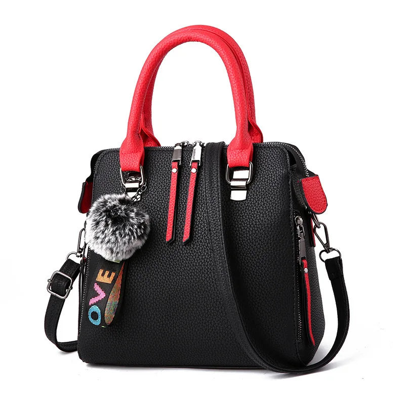 Puffer Ball Shoulder Bag Women Handbags Crossbody Bag