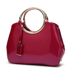 High Quality Women's Patent Leather Handbag