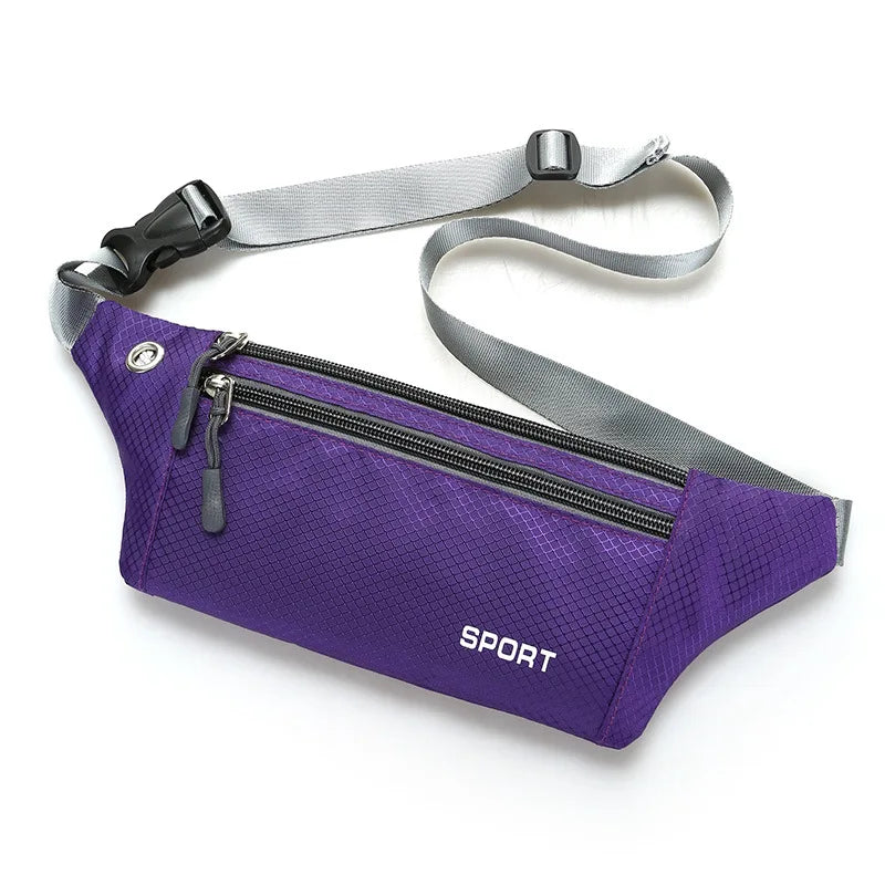 Waterproof Sports Fanny Pack Female Chest Handbag Unisex Waist Bag