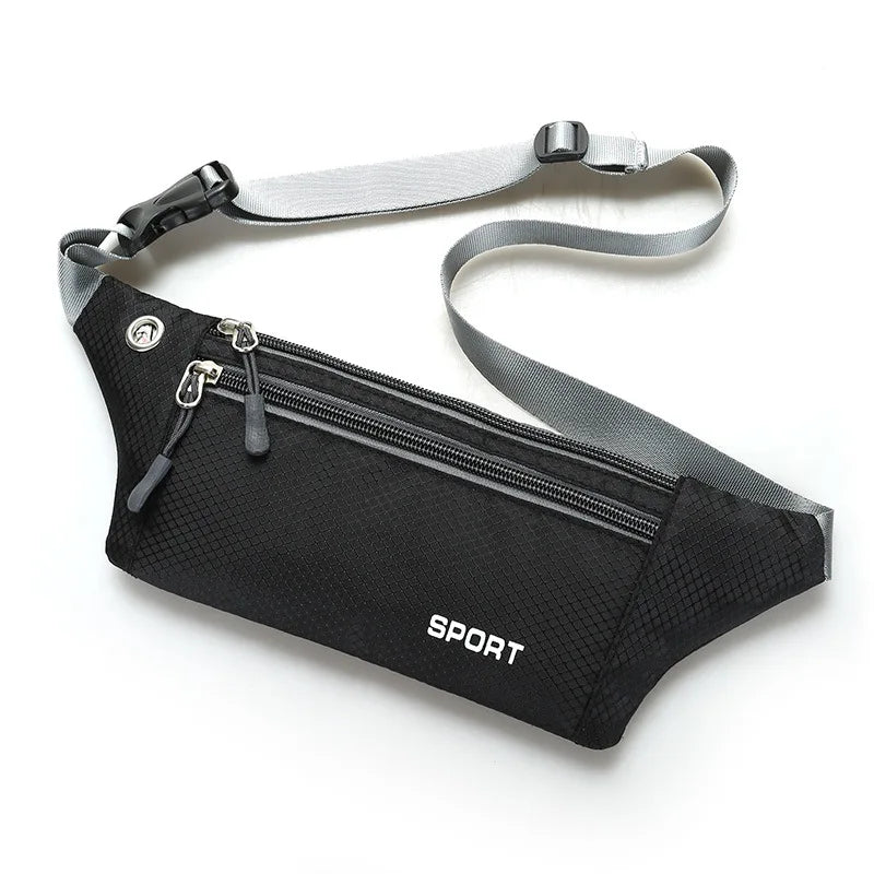 Waterproof Sports Fanny Pack Female Chest Handbag Unisex Waist Bag