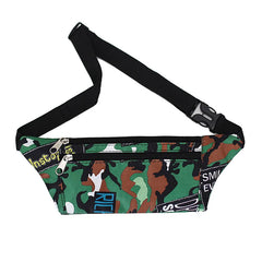 Waterproof Sports Waist Pack Unisex Belly Belt Bag