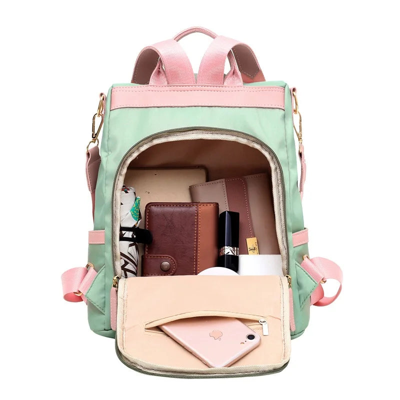 Anti Theft Backpack Women Lightweight Waterproof School Bags for Girls