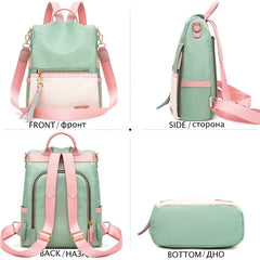 Anti Theft Backpack Women Lightweight Waterproof School Bags for Girls