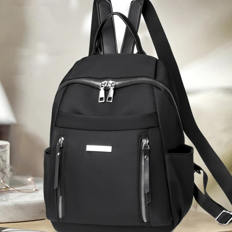 Backpack Shoulder Bag Back Academy Bagpack Women Oxford