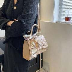 High Style Shoulder Bag for Women Solid Crossbody Plaid Purse