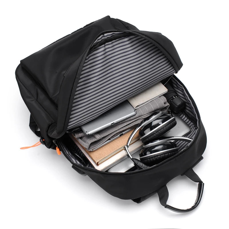 Men's Backpack High Retro Laptop Bag Men School Bag Casual Travel
