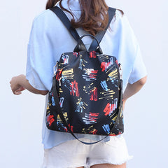 Anti Theft Waterproof Oxford Backpack for Teen Girls