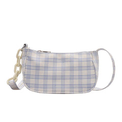 Lattice Shoulder Crossbody Bag Solid Women's Messenger Bags
