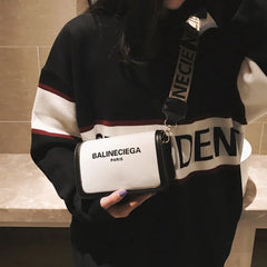 Summer Wide Strap Shoulder Messenger Bag Women Purse