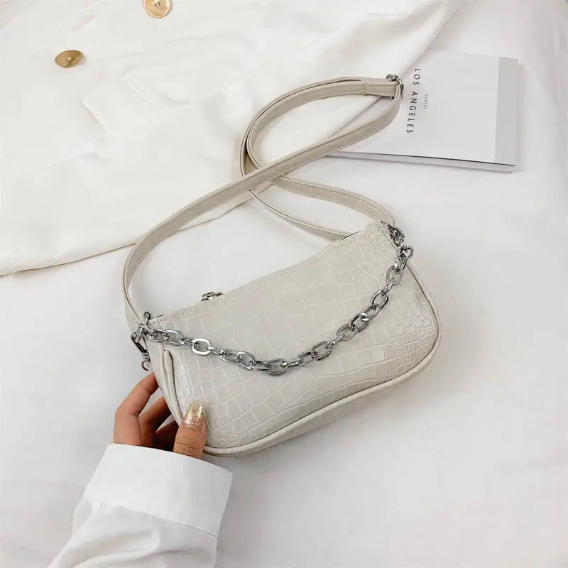Vintage Crossbody Bag for Women PU Leather Shoulder Bags
