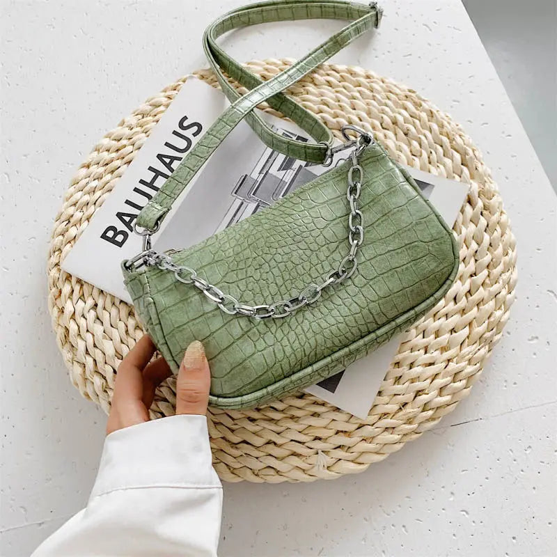 Vintage Crossbody Bag for Women PU Leather Shoulder Bags