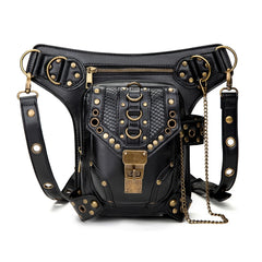 Steam Punk Women's Single Shoulder Bag Crossbody Waist Bag