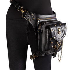 Steam Punk Women's Single Shoulder Bag Crossbody Waist Bag