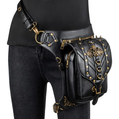 Steam Punk Women's Single Shoulder Bag Crossbody Waist Bag