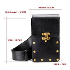 Steam Punk Women's Single Shoulder Bag Crossbody Waist Bag