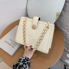 Women Crossbody Bag Crocodile Stone Pattern Shoulder Handbag