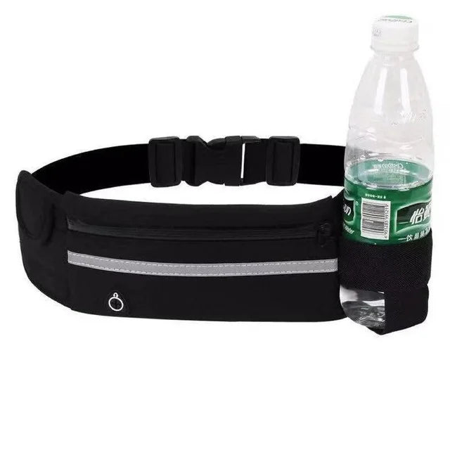 Women's Mini Fanny Pack Waist Bag USB Travel Waterproof Phone Belt Bags