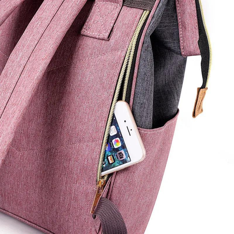 Oxford Backpack Women Laptop School Bag Teen Girls