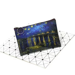 Classical Printing Coin Purse Famous Oil Painting Retro Purse