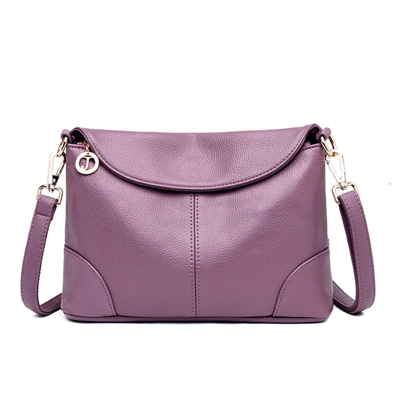 Small Leather Women Handbags Messenger Bag Ladies Shoulder Crossbody Bags