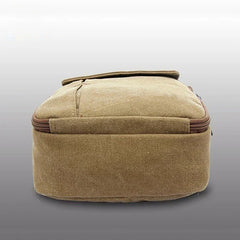 Vintage Canvas Travel Satchel Messenger Bag